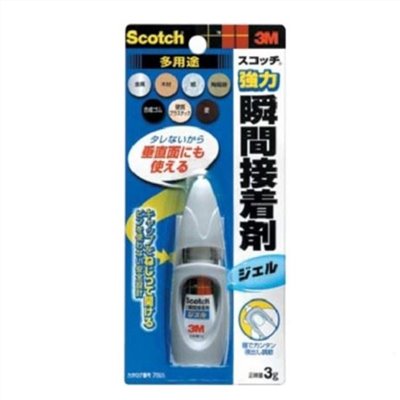 3M 瞬間膠 / 膠狀瞬間膠 / 7005T