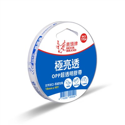 超透明膠帶 / 18mm*40Y