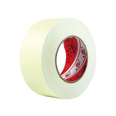 雙面泡棉膠帶 / 48mm*5M / 超強黏度 泡棉雙面膠帶 48mm x 5Y / 雙面泡棉 / 雙面膠帶 / 3M 雙面泡棉膠帶
