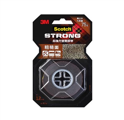 3M 超強力雙面膠帶 /  V1203 / V1203N / 12mm*1.5M / 凹凸面專用