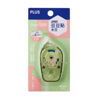 PLUS 豆豆貼 (米豆) 捲軸雙面膠帶 / TG-1910 / 6mm*8M 