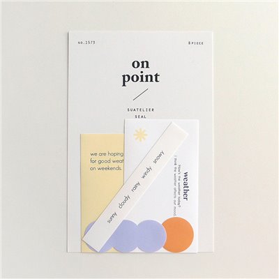 Suatelier / 貼紙包 / #1573 on point.08