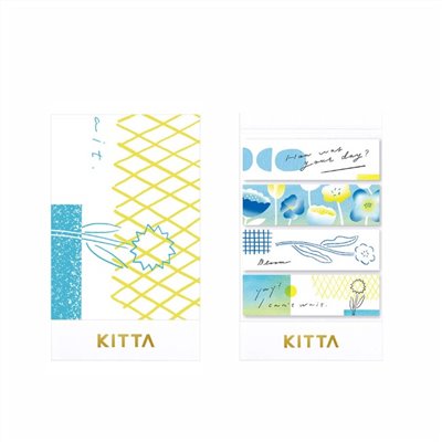 KITTA / 隨身攜帶和紙膠帶 / 信息2 (東出桂奈設計款)