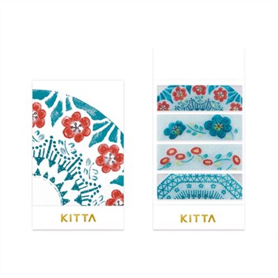 KITTA / 隨身攜帶和紙膠帶 / Clear透明 / 玻璃2 (竹中悠記設計款)