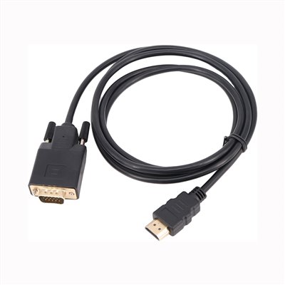 HDMI 公轉 VGA 公 轉接線 / 1.8公尺