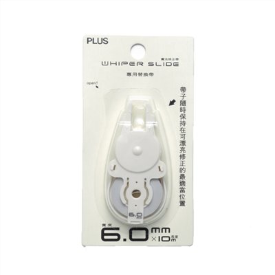 PLUS / 魔法修正帶替換帶 / WH-016R / 6 mm x 10M 