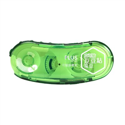 PLUS / 豆豆貼(魔豆)捲軸雙面膠帶 / 8.4 mm / 6 mm