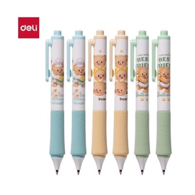 得力 Deli / Butter bear 黃油小熊中性筆 / 0.5 mm / HY001