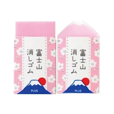 PLUS / 富士山橡皮擦 / 櫻花