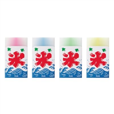 PLUS 刨冰富士山橡皮擦 / 4色 / 36-574