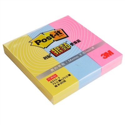 3M  小尺寸標籤便條紙 / 631S-3 / 小便條紙 / 標籤利貼 / 小尺寸便條紙 / 便利貼 / 小尺寸利貼 / 長方形便條紙 / 利貼 / 便條紙 / 長方形利貼 / POST-IT / POSTIT / 狠黏便條紙 / 可再貼便條紙 / 可再貼  /3M Post-it 狠黏便條紙 631S-3 / 3M 631S-3 狠黏小尺寸標籤便條紙系列 / 標籤貼 3M 631S 狠黏小尺寸便利貼 / 631S-2 , 631S-3 , 631S-4 / 3M 631S 狠黏 利貼 便條紙(3入) / 3M 狠黏利黏 便條紙631S
