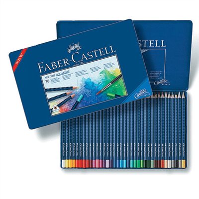 FABER-CASTELL 創意工坊水彩色鉛筆 / 114224-24色