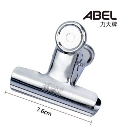 力大 圓型鋼夾 / 76mm / 00701 / 特大 / 力大 ABEL 圓型鋼夾 00701 76mm (3吋) (36支入) / ABEL力大/FOOT足勇 圓型鋼夾 / 文具五金系列、五金夾子類、圓型夾 /  力大 ABEL 圓型鋼夾 00701 76mm (3吋) / 力大 00701 76mm圓特大鋼夾 00701 76mm圓特大 鋼夾