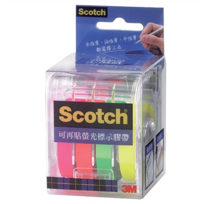3M 可再貼螢光標示膠帶 / 附切台 / 812 / 9mm*20M / 3M™ Scotch® 可再貼螢光標示膠帶 812 / 3M 812可再貼螢光4色標示膠帶含膠台 / 3M 可再貼螢光標示膠帶812 / 3M 812 Scotch 可再貼螢光標示膠帶 / 3M Scotch NO.812 4色可再貼螢光標示膠帶台 / 標籤貼 / 螢光膠帶 / 螢光膠帶補充 / 標籤膠帶 / 螢光活貼 / 四色螢光活貼 / 3M四色螢光活貼 / 3M 四色螢光活貼 / 3M螢光活貼 / 3M 螢光活貼 / 3M 四色螢光膠帶 / 3M四色螢光膠帶 / 3M 螢光膠帶 / 3M螢光膠帶 / 3M 4色螢光膠帶 / 3M4色螢光膠帶