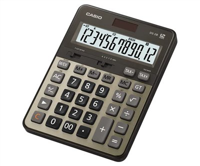 CASIO  桌上型太陽能計算機 / DS-2B / 桌上型 DS-2B / CASIO 頂級12位數桌上型計算機-黑灰(DS-2B) - CASIO 計算機全系列 / Casio 頂級12位數桌上型計算機-DS-2B-GD 黑/古銅金 - 品牌 CASIO / GX-12B CASIO 桌上型商用計算機 12位數 大螢幕 / CASIO DS-2B計算機12位 / 卡西歐計算機 / 小型計算機 / 攜帶型計算機 / 口袋型計算機 / 攜帶計算機 / 口袋計算機 / 桌上型計算機 / 桌上計算機 / CASIO卡西歐 / 標準型計算機
