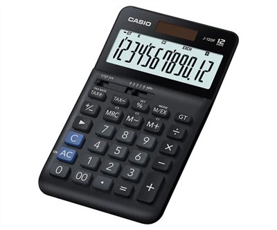 CASIO  桌上型太陽能計算機 / J-120F / 輕巧桌上型 J-120F / 卡西歐計算機最新推出My Biz Style桌上型系列計算機 /  CASIO 小型桌上型計算機 兩色 12 位數字 稅務計算 / CASIO 計算機全系列 / CASIO 12位數大螢幕標準型計算機(J-120F) - ∥ 計算機 /  CASIO卡西歐‧12位數稅率商用計算機/J-120F - ∥ CASIO / 卡西歐計算機 / 小型計算機 / 攜帶型計算機 / 口袋型計算機 / 攜帶計算機 / 口袋計算機 / 桌上型計算機 / 桌上計算機 / CASIO卡西歐 / 標準型計算機
