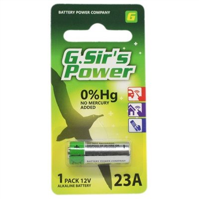 金射士 GS遙控電池 / 23A / 12V / GS金射士遙控電池 / 23A / 金射仕 遙控器電池 G.Sir's 23A 27A 鹼性電池 12V 遙控器 鐵捲門 門鈴 防盜器 鐵捲門 / 金射士遙控電池 / G.Sir's Power / 遙控用電池 / 23A電池 / 23A 電池 / G Sir s 23A 12V 電池 鐵捲門遙控器電池/一盒10個入(定50) 鹼錳柱型電池 23A-PA1機車防盜器電池 汽車遙控器電池 門鈴電池-傑梭 / GS 遙控器電池 / GS遙控器電池 / 12V電池 / 12V 電池