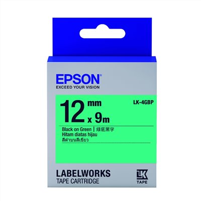 EPSON 標籤帶 / LK-4GBP / 12mm / 12mm綠底黑字標籤帶 / 12mm標籤帶綠底黑字 / 12mm 綠底黑字標籤帶 / 12mm 標籤帶綠底黑字 / 12mm標籤帶 / 12mm 標籤帶 / 愛普生EPSON標籤帶 / EPSON 標籤帶 / 愛普生 標籤帶 / 愛普生標籤帶 / EPSON標籤帶 / EPSON 標籤印表機 / 愛普生EPSON標籤帶/LK-4GBP/綠底黑字/12mmx9M / EPSON LK-4GBP S654405 標籤帶(粉彩系列)綠底黑字12mm / EPSON C53S654405 LK-4GBP粉彩系列綠底黑字標籤帶(寬度12mm) / EPSON LK-4GBP C53S654405 粉彩系列綠底黑字標籤帶(寬度12mm) PChome 24h購物 / EPSON LK-4GBL C53S654419 珍珠彩系列綠底黑字標籤帶(寬度12mm) / EPSON 標籤機色帶 綠底黑字-12mm(LK-4GBP)