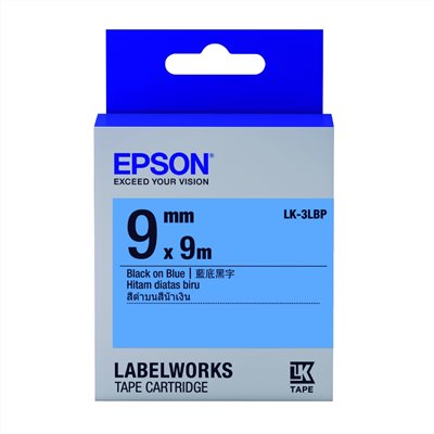 EPSON 標籤帶 / LK-3LBP / 9mm / 藍底黑字標籤帶 / 9mm藍底黑字標籤帶 / 9mm標籤帶藍底黑字 / 9mm 藍底黑字標籤帶 / 9mm 標籤帶藍底黑字 / 9mm標籤帶 / 9mm 標籤帶 / 愛普生EPSON標籤帶 / EPSON 標籤帶 / 愛普生 標籤帶 / 愛普生標籤帶 / EPSON標籤帶 / EPSON 標籤印表機 / 愛普生EPSON標籤帶/LK-3LBP/藍底黑字/9mmx9M / EPSON LK-3LBP S653406標籤帶(粉彩系列)藍底黑字9mm / EPSON C53S653406 LK-3LBP粉彩系列藍底黑字標籤帶(寬度9mm) / EPSON LK-3LBP C53S653406 粉彩系列藍底黑字標籤帶(寬度9mm) / EPSON C53S653406 LK-3LBP 粉彩系列藍底黑字標籤帶(寬度9mm)