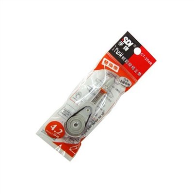 SDI 輕鬆按修正內帶 / CT-204R / 4.2mm*6M / SDI iPUSH輕鬆按修正帶替換帶 (4.2/5/6mm ) / SDI按壓式修正內帶CT-204R/ 4.2mm×6M/4個/組 / │CT-204R│iPUSH輕鬆按修正帶替換帶 / SDI手牌 CT-204R CT-205R CT-206R IPUSH 輕鬆按修正帶內帶 補充帶 替帶 修正內帶 / 修正帶 / 修正內帶 / 立可帶 / 立可內帶 / 補充帶 / 修正帶補充帶 / 修正補充內帶 / 補充內帶 / 替換帶 / 替換內帶