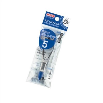 COX 按壓式修正內帶 / CT-105R / 5mm*6M / COX按壓式修正補充內帶CT-105R / COX 三燕按壓式環保修正內帶 CT-104R/CT-105R/CT-106R / COX 三燕 / COX 三燕 CT-104/CT-105/CT-106 按壓式環保修正帶 4.2mm/5mm/6mm x 6M 立可帶