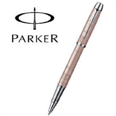 PARKER 經典幾何紋鋼珠筆 / P0949620 / 玫瑰金桿鋼珠筆