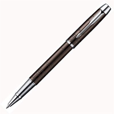 PARKER 經典幾何紋鋼珠筆 / P0949560 / 棕色桿鋼珠筆