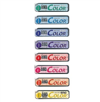 PILOT  0.7mm 自動色鉛筆芯 / HRF7C-20 / 藍 / 紅 / 綠 / 黃 / 橘 / 紫 / 淺藍 / 粉 / 百樂 PILOT ENO 自動彩色鉛筆芯 (色色筆芯) HRF7C-20 (0.7mm) / 百樂 PILOT ENO 自動彩色鉛筆芯 (色色筆芯) HRF7C-20 (0.7mm) / 百樂色色自動鉛筆芯 / PILOT 0.7色色自動鉛筆-筆芯 HRF7C-20. HCR-12R 色色筆芯. 0.7mm / 百樂PILOT】HRF7C-20 0.7mm 彩色 自動鉛筆 筆芯 / PILOT百樂 HRF7C-20 0.7色色自動鉛筆筆芯 自動筆芯 自動鉛筆芯 0.7mm / 自動筆芯 / 自動鉛筆心 / 自動鉛筆新 / 鉛筆心 / 鉛筆新