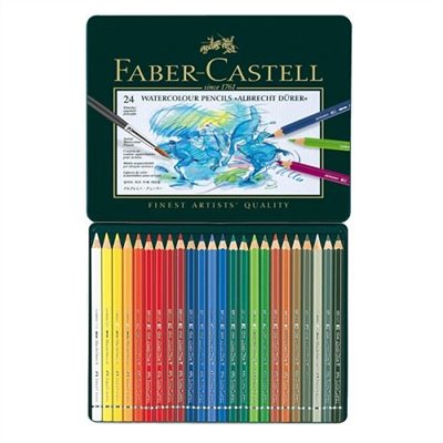 FABER-CASTELL 輝柏 藝術家級油性色鉛筆 / 110024-24色 