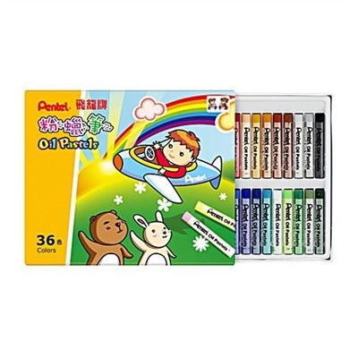 Pentel 粉蠟筆  36色 / PHN8-36色 / 飛龍 / 36色蠟筆 / 36色粉蠟筆 / Pentel飛龍文具 / Pentel 飛龍 PHN9-36 粉蠟筆 (36色) / 史泰博-台灣, 飛龍Pentel粉蠟筆PHN8-36/36色 / PENTEL粉蠟筆36色 / Pentel飛龍 PHN9-36 粉蠟筆 36色入